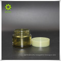 100g green empty cosmetic glass jar